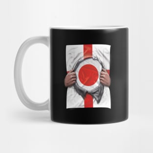 Japan Flag English Flag Ripped - Gift for Japanese From Japan Mug